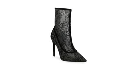 Kendall Kylie Alana Lace Booties Gwyneth Paltrow Roger Vivier Floral Net Boots Popsugar