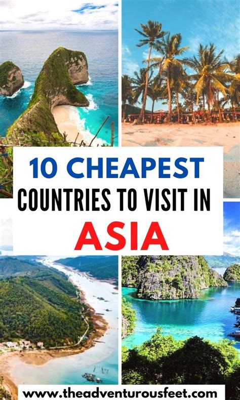 10 Cheapest Asian Countries To Visit The Adventurous Feet Asia