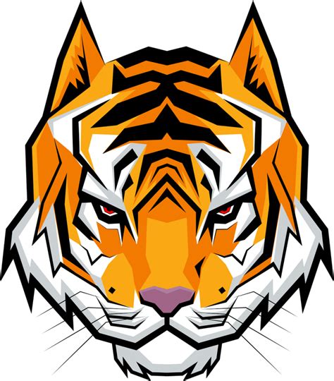 Tiger Animal Head Transparent Png Download