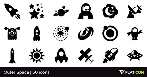 Free Vector Icons Of Outer Space Designed By Freepik Space Icons