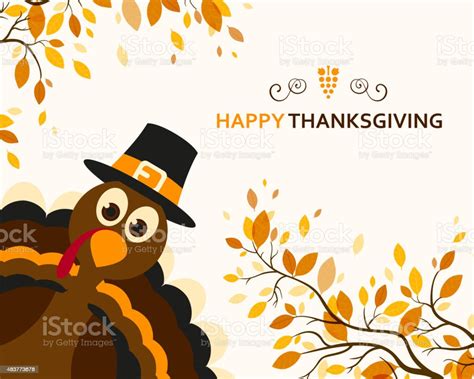 Vector Happy Thanksgiving Design Stock Illustration Download Image