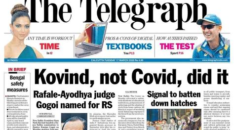 Press Council Of India Issues Notice To The Telegraph For Derogatory