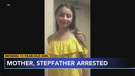 mother stepfather arrested as fbi police search for missing 11 year old youtube