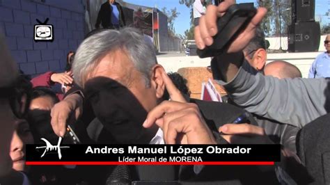 Andrés manuel lópez obrador overcame ricardo anaya, josé antonio meade, and jaime rodriguez calderon in a landslide election on 1 july 2018. Andres Manuel Lopez Obrador en Baja California Mexicali ...