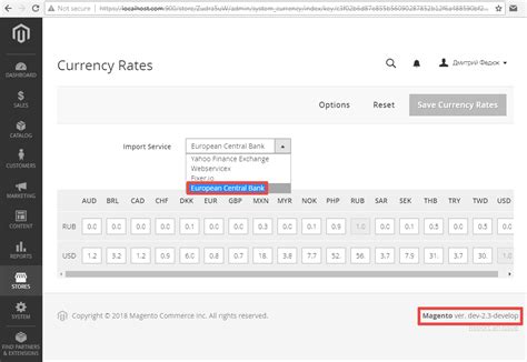 Exchange foreign currency for u.s. «European Central Bank Currency Converter» extension ...