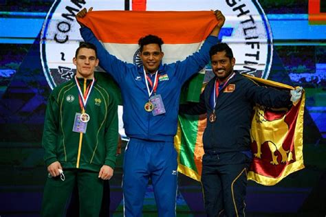 Ajay Singh Bags Indias Third Weightlifting Gold In Commonwealth