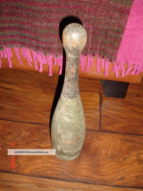 Vintage 14 Juggling Circus Exercise Club Bowling Pin 1 5 Lbs Antique