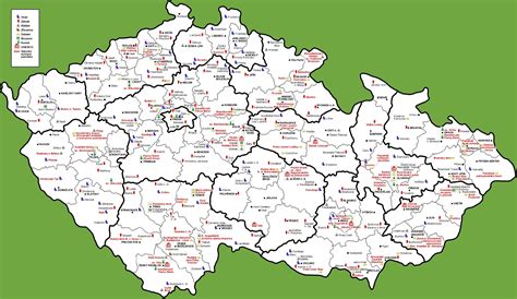 En el mapa del mundo, usted encontrará todas las cartas: República checa museos mapa - república checa museos mapa ...