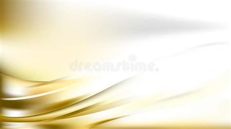 Abstract White And Gold Background Stock Vector Illustration Of