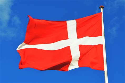 Flag Of Denmark Royalty Free Stock Photo