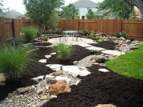 Landscape Design Landscaping Dry Creek Beds Austin 4 Dry River Bed For