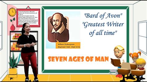 Seven Ages Of Man By William Shakespeare Youtube