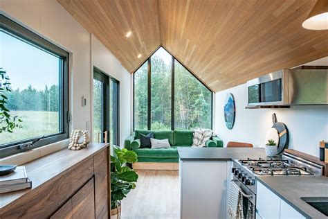 Photo 3 Of 13 In A Yoga Instructors Tiny Home Stretches The Limits Of Small Space Design Dwell