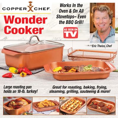 On vimeo, the home for high quality videos and the people who love them. Copper Chef Wonder Cooker As Seen on TV from Collections Etc.