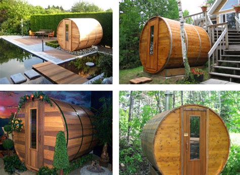 Aside from budget, there are a lot of things to consider and not knowing where to start could be very overwhelming. Cedar Barrel Sauna - outdoor sauna from Northern Lights ...