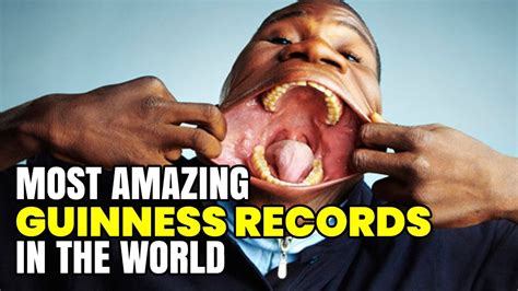 Top Most Amazing Guinness Records In The World Youtube