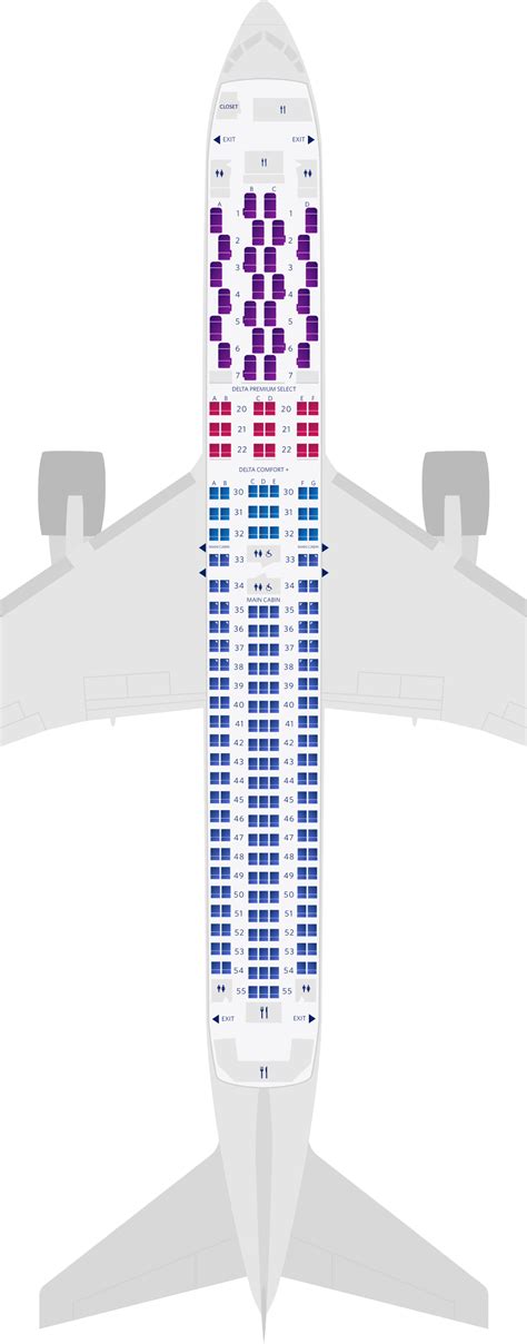 Boeing 767 300er Seat Maps Specs And Amenities Delta Air Lines