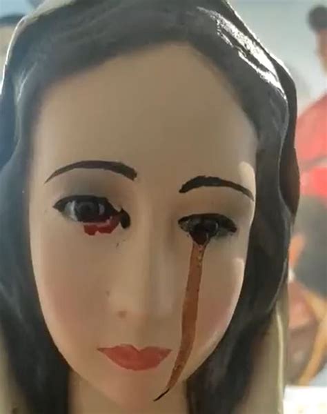 Video Virgen Llora Sangre En Bucaramanga