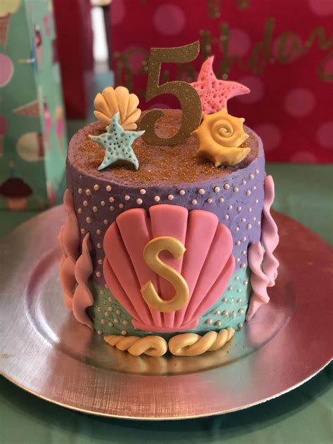 Under The Sea Themed Cake I Made For My Daughter’s Birthday R Cakedecorating