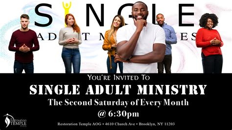 Single Adult Ministry Restoration Temple