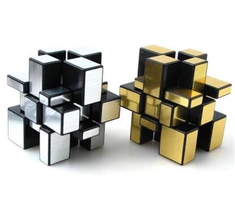 Cubo De Rubik Mirror Shengshou Plata Y Oro 3x3 12000 En Mercado Libre