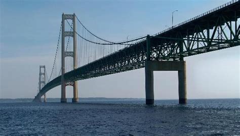 The mackinac bridge is a suspension bridge spanning the straits of mackinac to connect the upper and lower peninsulas of the u.s. Mackinaw Bridge Museum (Mackinaw City) - All You Need to ...