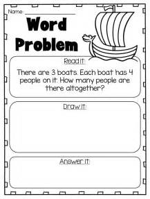 Write the multiplication and division equations on the recording sheet using the numbers on the triangle. Division and Multiplication Word Problem Worksheets | Word ...