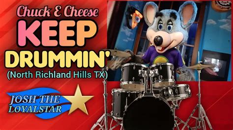 Chuck E Cheese Keep Drummin North Richland Hills TX Josh The