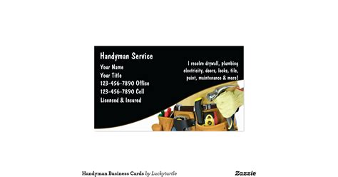 You can also start from scratch if you want to be creative. handyman_business_cards-re4ededaac52547f8970a9424e6bbe9fc ...