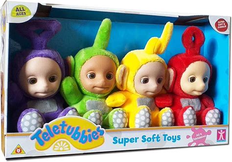 Teletubbies Collectable Super Soft Plush Toys Full Set Uk