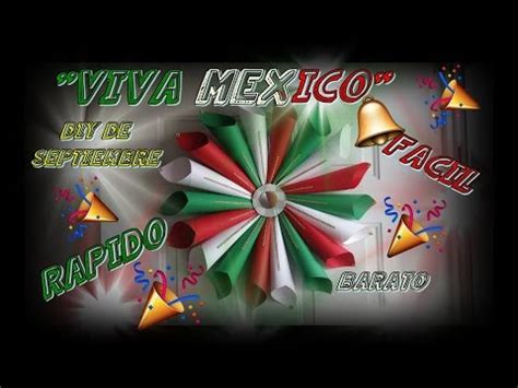 Con estos tutoriales podrás ir creando tus propias uñas y perfeccionando tu habilidad poco a poco. DIY Decoración para el 16 de septiembre/ chee faby - YouTube