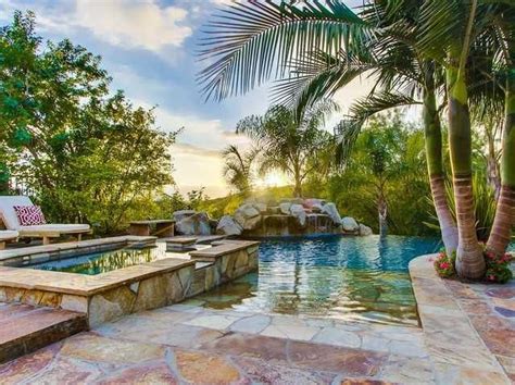 This Pool Is Amazing The Palm Trees Too Everything Outdoor Decor