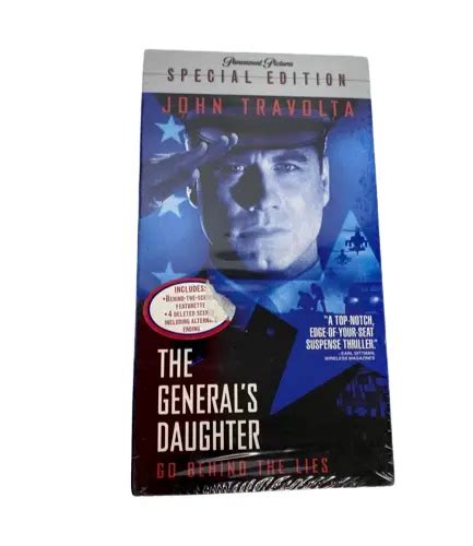 THE GENERAL S DAUGHTER VHS John Travolta 2000 SPECIAL EDITION Paramount