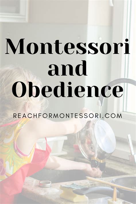 Learn All About Dr Montessoris Three Levels Of Obedience And How To