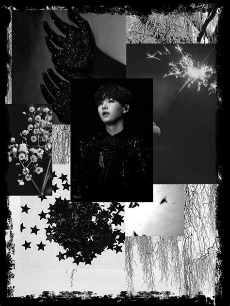 I decided to make an aesthetic for v today. BTS Black And White Aesthetic Wallpapers - Wallpaper Cave