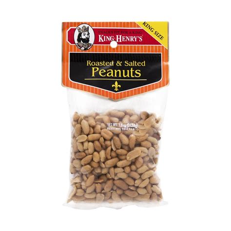 King Henrys Roasted And Salted Peanuts S And O Wholesale
