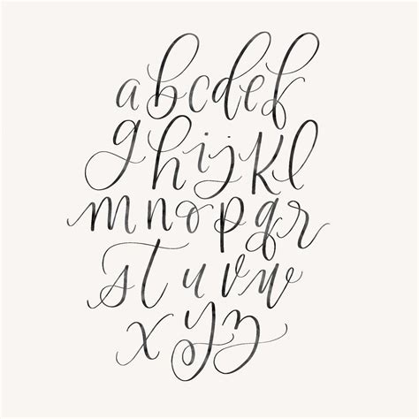 Ampersand font is a script, handwritten font designed by denise chan. alphabet | The Ampersand Shop #ImproveYourHandwriting ...