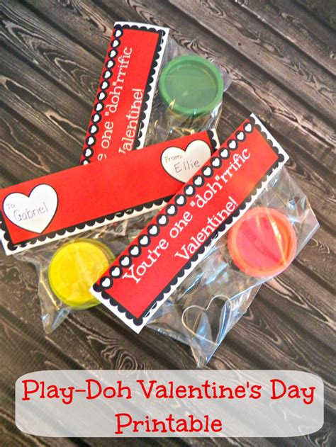 Play Doh Valentines Day Printable My Sweet Sanity Valentines For