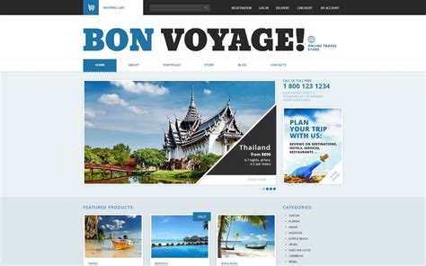 Free woocommerce themes with sample data. Travel Agency Responsive WooCommerce Theme - TemplateMonster