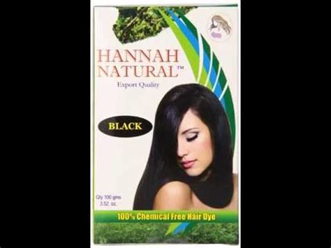 Our henna powders improve tensile strength of hair and gives shine too, herbal hair colour. Hannah Natural 100% Chemical Free Hair Dye, Black, 100 ...