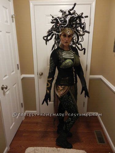 40 Epic Homemade Medusa Costumes For Halloween Medusa Costume Diy Medusa Costume Medusa