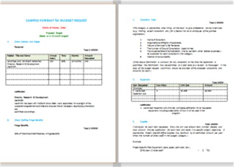 Maybe you would like to learn more about one of these? Budget proposal sample - Budget Templates for Excel