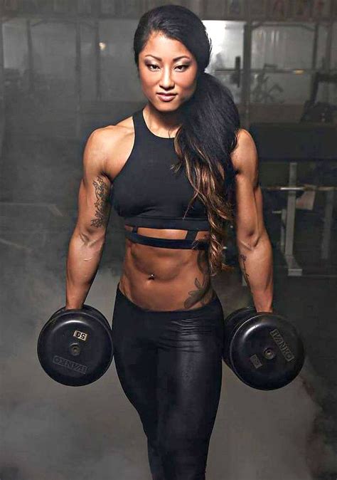 Asian Female Fitness Models Fitness Models Female Muscle Women Body Building Women
