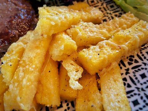 Recette des Frites de polenta au four