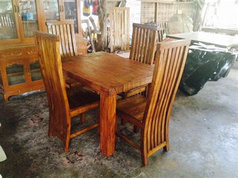 For Sale Solid Narra Dining Wood Furniture Philippines