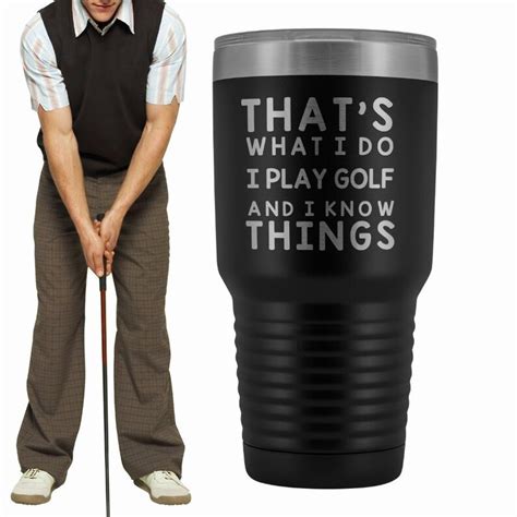 Funny Golf T For Men And Women 30oz Insulated Tumbler Etsy