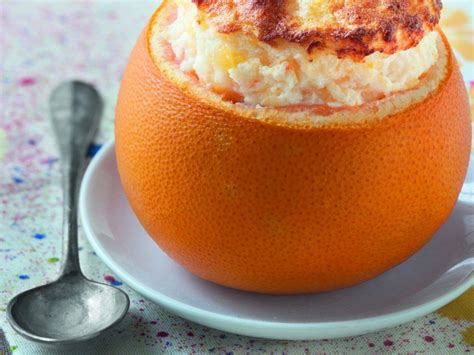 Pamplemousses soufflés Recette