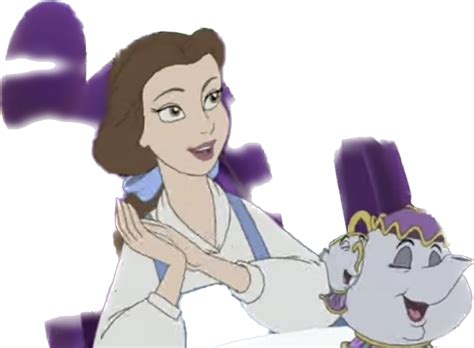 Belle Chip And Mrs Potts Png By Riomadagascarkfp1 On Deviantart