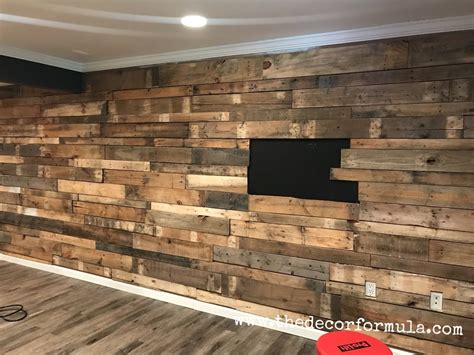 Diy Pallet Walls The Who What Where How Of Our Beautiful Pallet