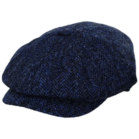 Jaxon And James Harris Tweed Skye Wool Newsboy Cap Newsboy Caps